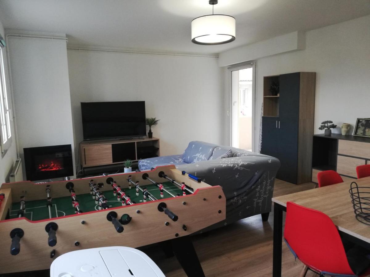 Апартаменты Grand T3 Avec Clim, Parking Et Terrasse Privative - Ажен Экстерьер фото